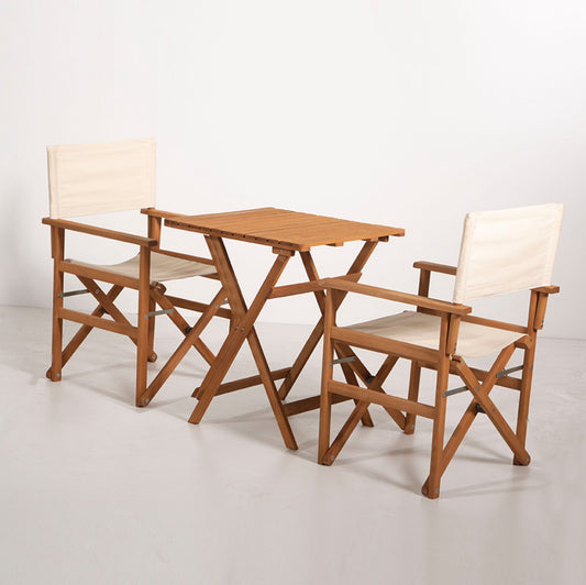 2+1 Rejisör Masa-Sandalye Takımı 60x60cm