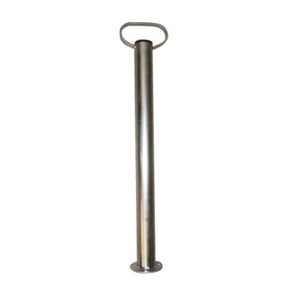 Römork Köşe Destek Ayağı - 700 mm (Boru Tipi)