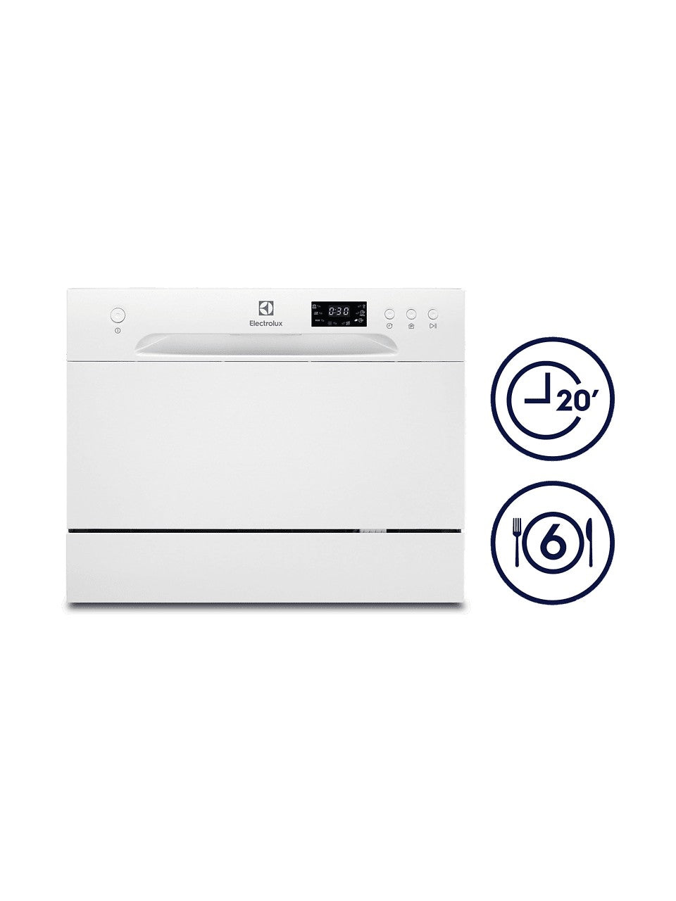 Mini Bulaşık Makinesi Electrolux Esf 2400 Ow F Enerji Sınıfı 5 Programlı Bulaşık Makinesi