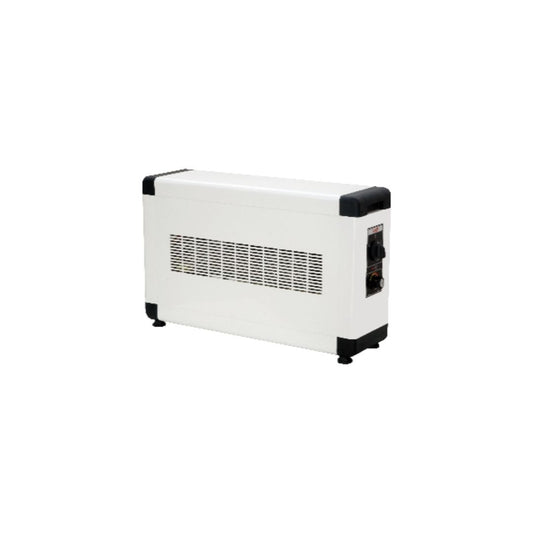 Heatbox Board 3000W Monofaze Elektrikli Fanlı Isıtıcı Krem Rengi