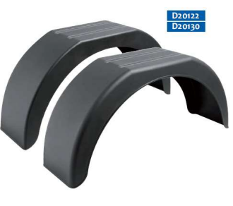 PLASTİK ÇAMURLUK 220 MM GENİŞLİK TEK DİNGİL